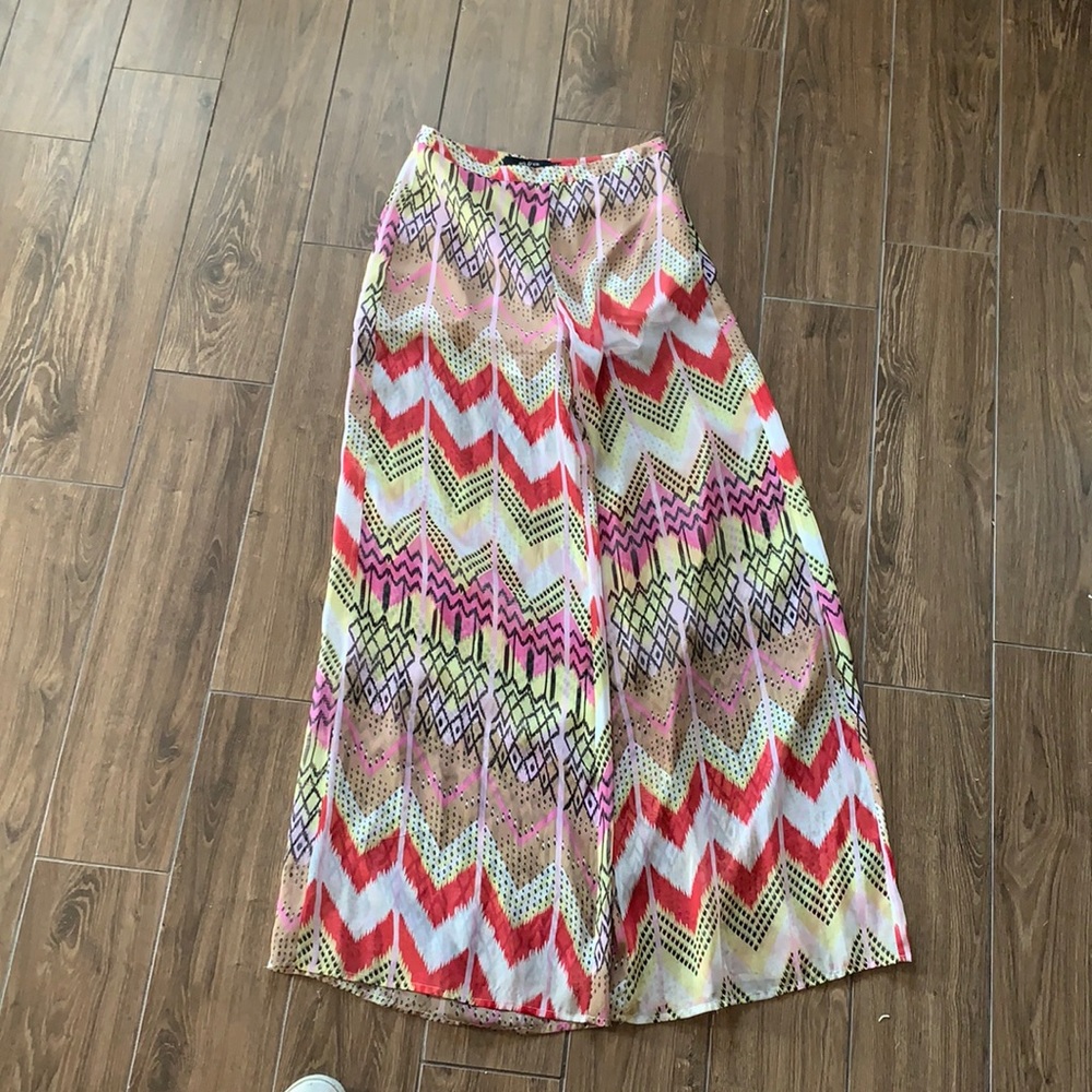 Ark & co fun summer flowy pants size small